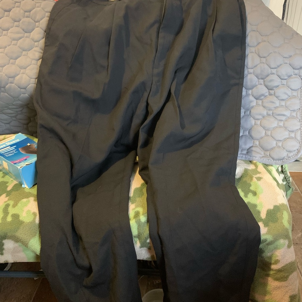Elegant Black Men's Dress Pants